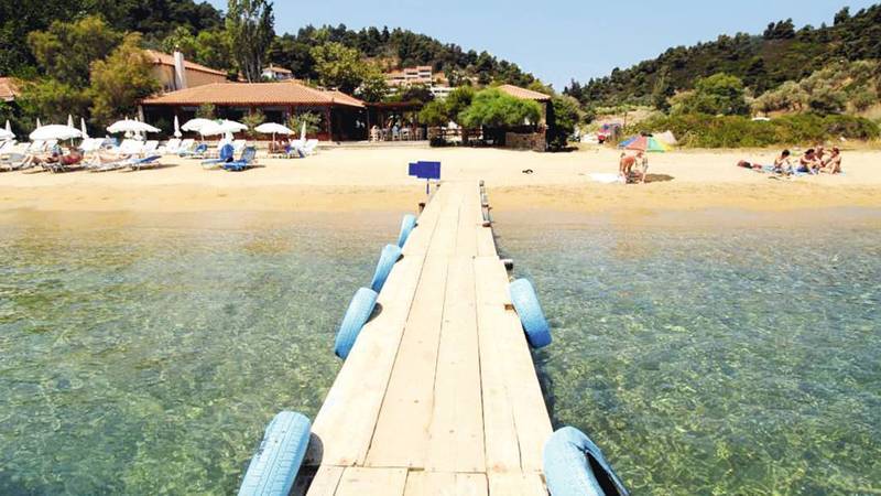 ホテルSkiathos Blu エクステリア 写真